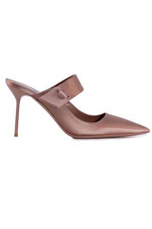 Dark phard-tone satin slingback PARIS TEXAS | PX1576XTSATDARKPHARD